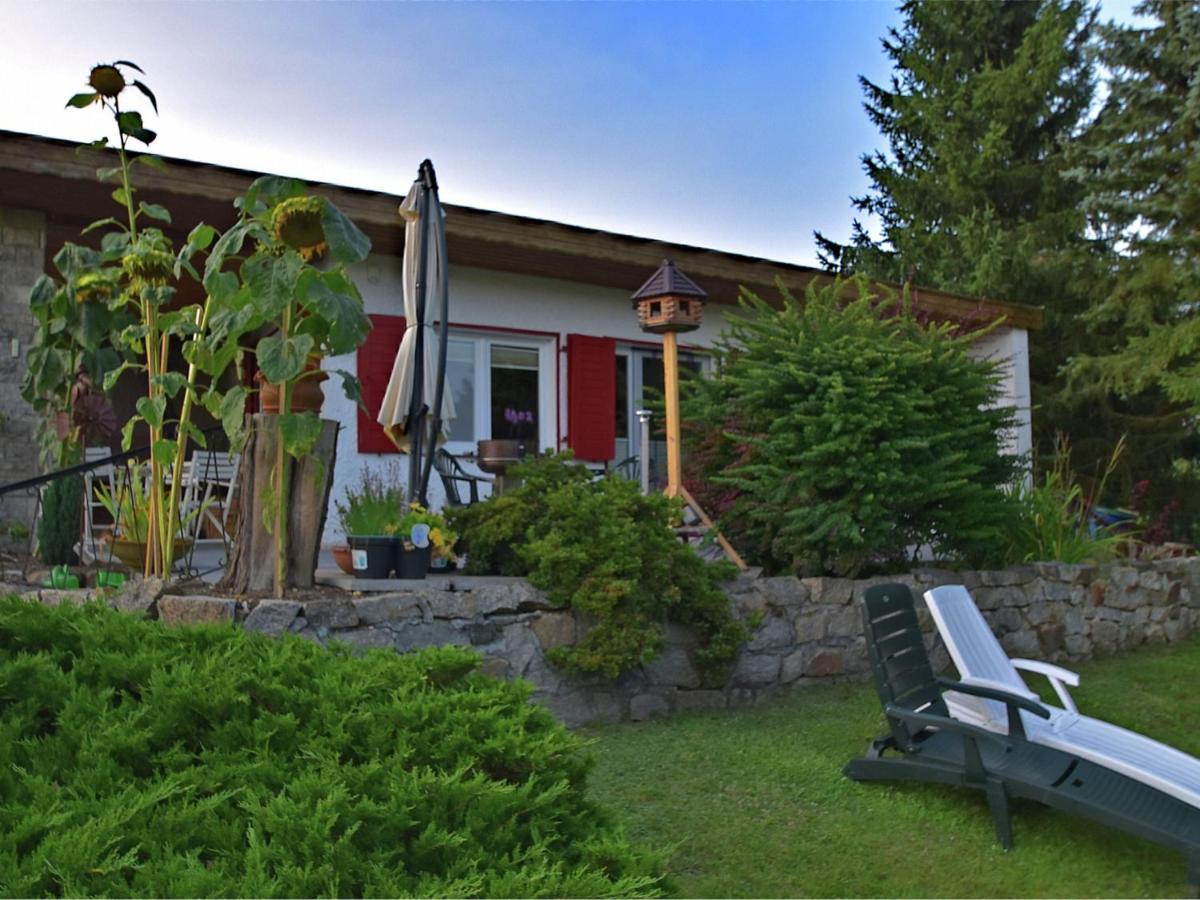 Cozy Holiday Home in G ntersberge with Garden Güntersberge Exterior foto