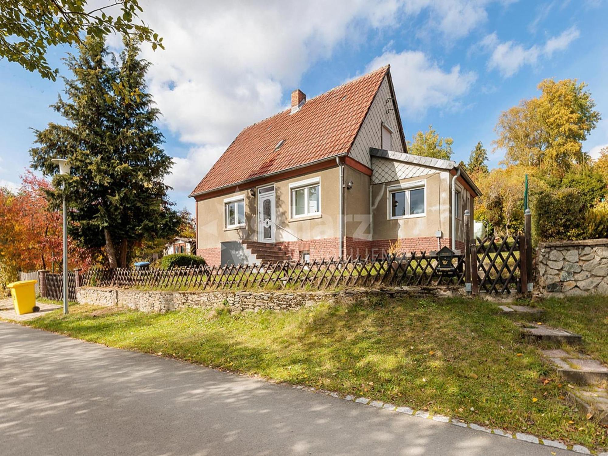 Cozy Holiday Home in G ntersberge with Garden Güntersberge Exterior foto